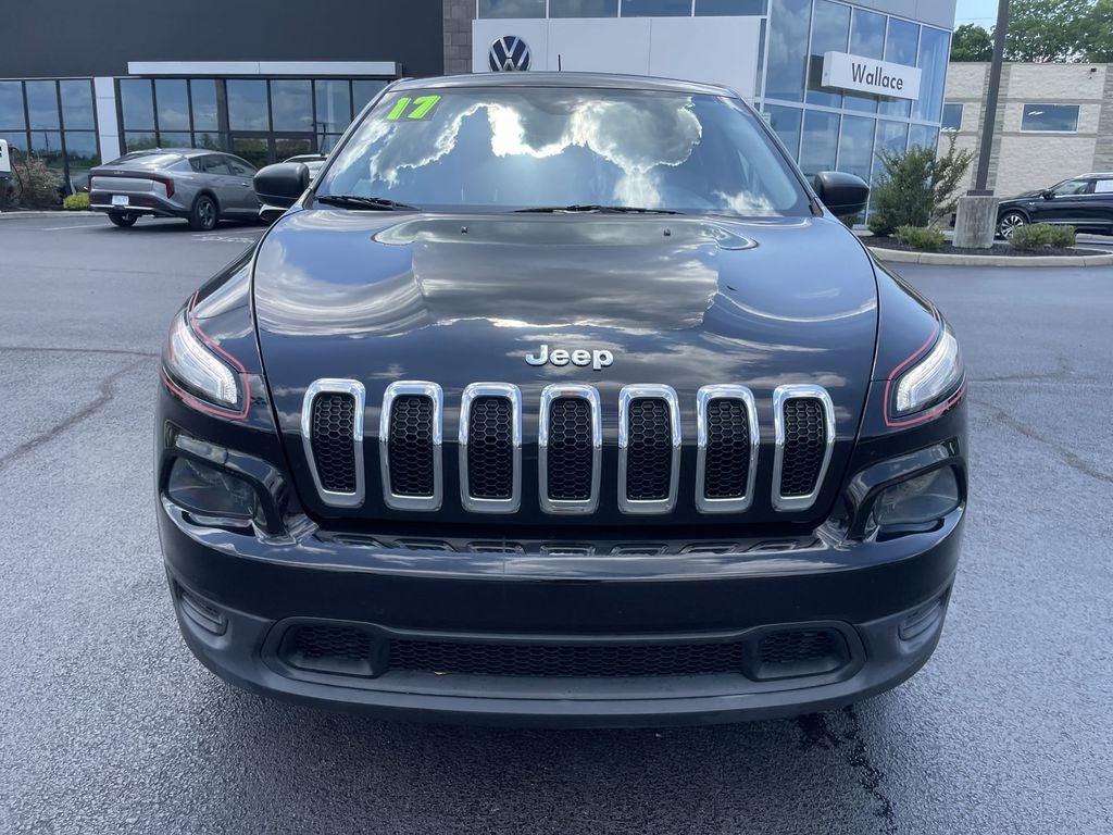 Used 2017 Jeep Cherokee Sport with VIN 1C4PJMAB0HD229673 for sale in Bristol, TN