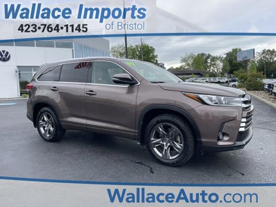 2017 Toyota Highlander Limited Platinum