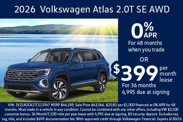 0% APR for 48 Months or $399/Monthly Lease