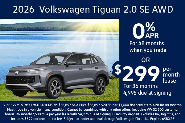0% APR for 48 Months or $299/Monthly Lease